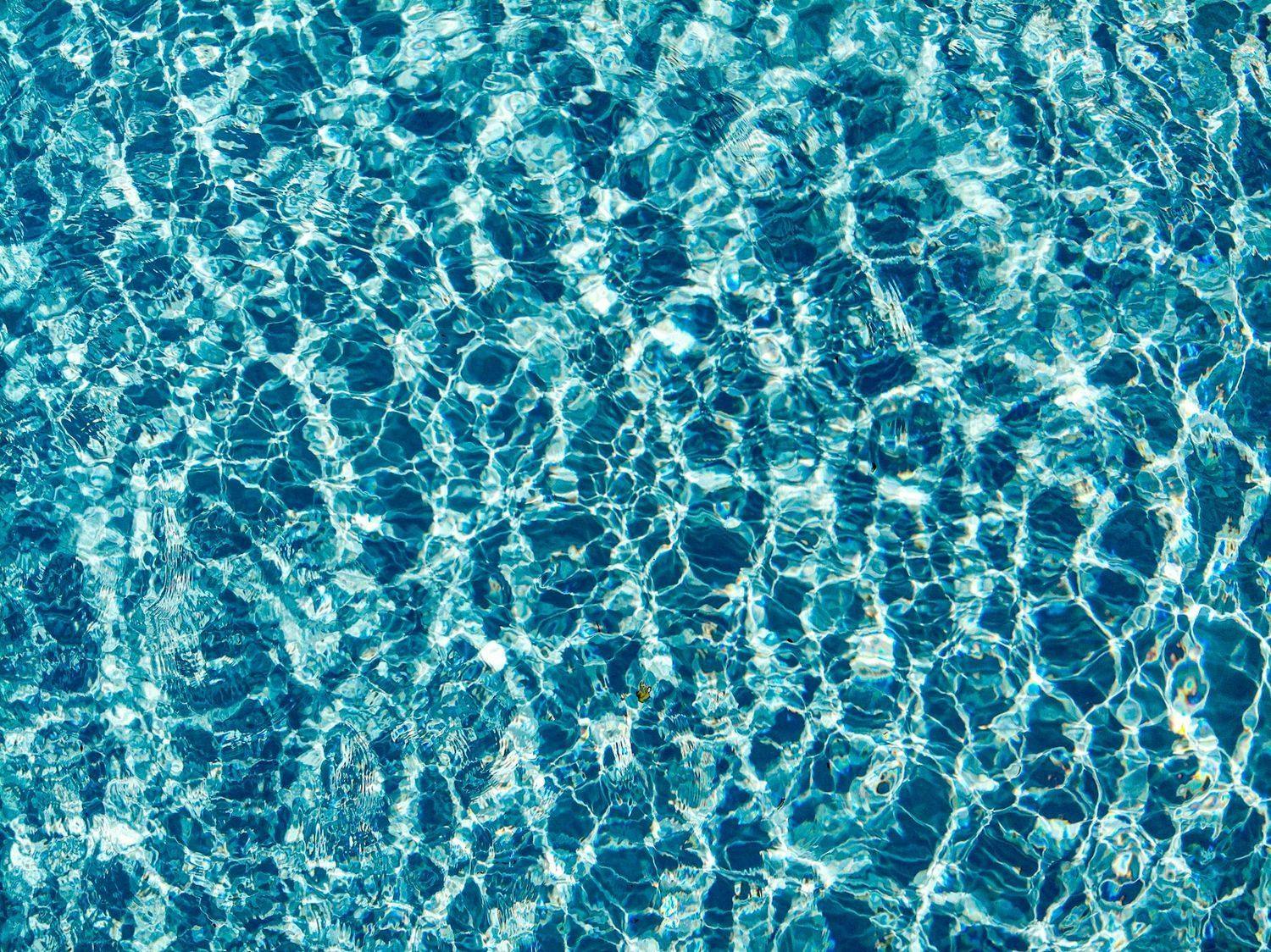 Clear, balanced pool after service